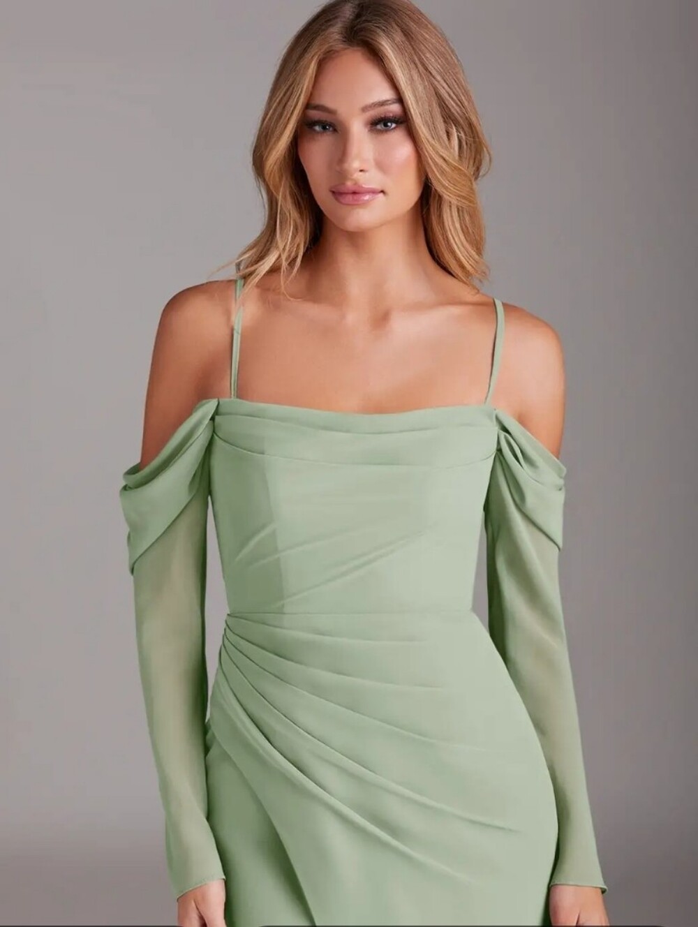 Azazie Bridesmaid Dress Sage